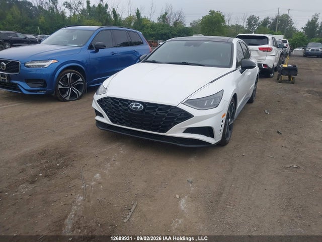 12689931 :رقم المزاد ، KMHL44J27PA300451 vin ، 2023 Hyundai Sonata Sport 1.6t 4dr مزاد بيع