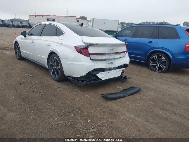 12689931 :رقم المزاد ، KMHL44J27PA300451 vin ، 2023 Hyundai Sonata Sport 1.6t 4dr مزاد بيع