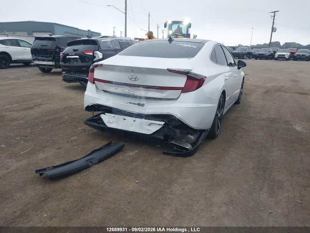 12689931 :رقم المزاد ، KMHL44J27PA300451 vin ، 2023 Hyundai Sonata Sport 1.6t 4dr مزاد بيع