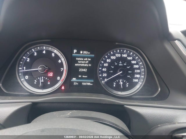 12689931 :رقم المزاد ، KMHL44J27PA300451 vin ، 2023 Hyundai Sonata Sport 1.6t 4dr مزاد بيع