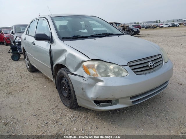 2004 Toyota Corolla Ce/le/s მანქანა იყიდება აუქციონზე, vin: 2T1BR32E94C783792, აუქციონის ნომერი: 12689936
