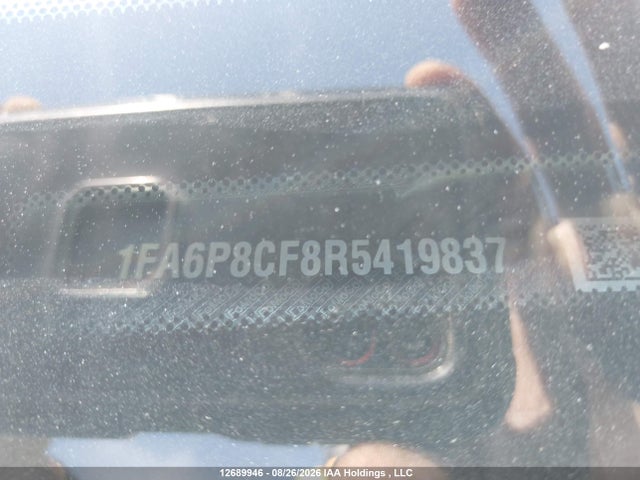 2024 Ford Mustang Gt მანქანა იყიდება აუქციონზე, vin: 1FA6P8CF8R5419837, აუქციონის ნომერი: 12689946