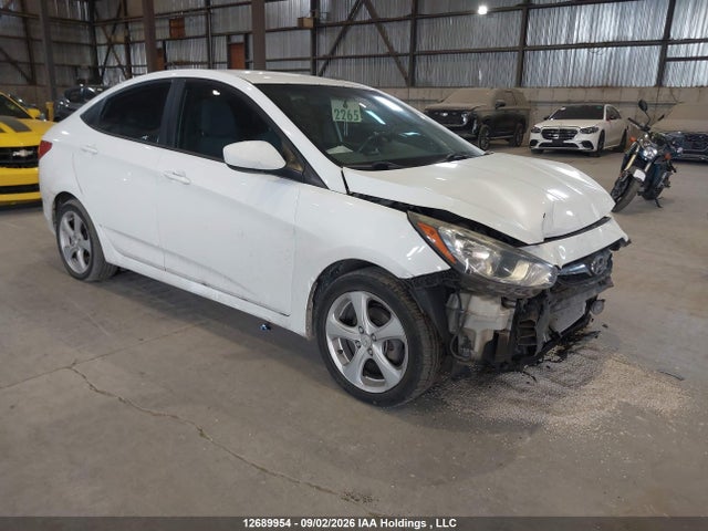 2013 Hyundai Accent Gl მანქანა იყიდება აუქციონზე, vin: KMHCT4AE8DU437907, აუქციონის ნომერი: 12689954