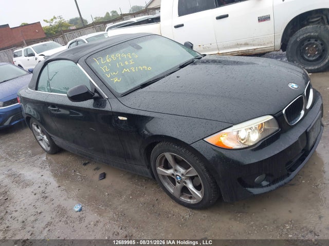 Продажа на аукционе авто 2012 Bmw 128 I, vin: WBAUL7C53CVM81990, номер лота: 12689985