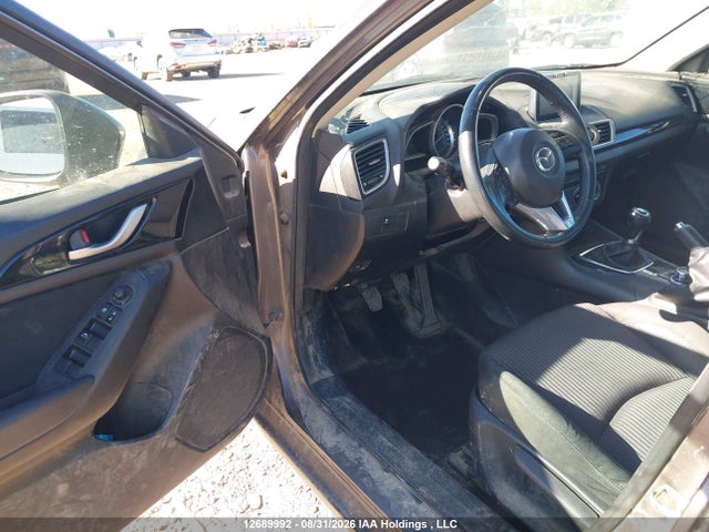 2015 Mazda Mazda3 Gs მანქანა იყიდება აუქციონზე, vin: 3MZBM1V7XFM171401, აუქციონის ნომერი: 12689992