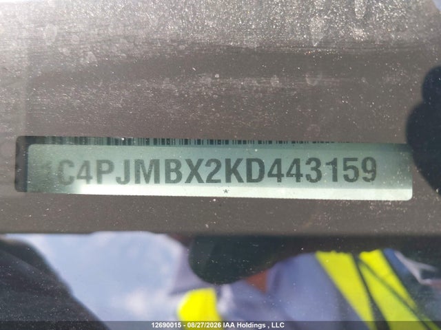 Продажа на аукционе авто 2019 Jeep Cherokee Trailhawk, vin: 1C4PJMBX2KD443159, номер лота: 12690015