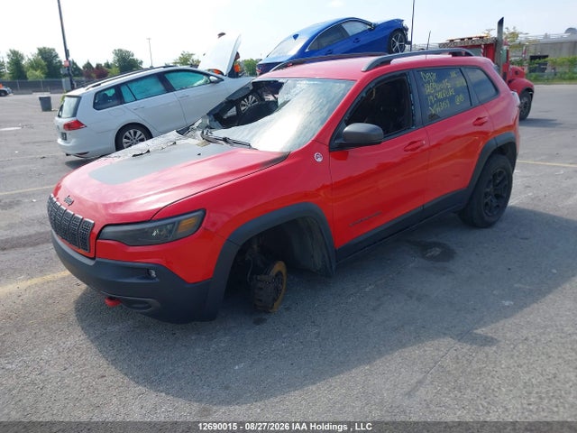 Продажа на аукционе авто 2019 Jeep Cherokee Trailhawk, vin: 1C4PJMBX2KD443159, номер лота: 12690015