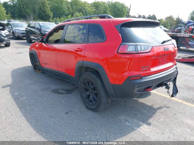 Продажа на аукционе авто 2019 Jeep Cherokee Trailhawk, vin: 1C4PJMBX2KD443159, номер лота: 12690015