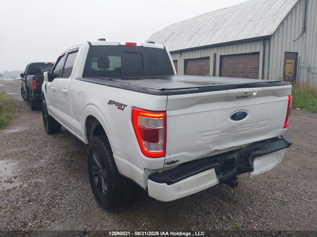 12690021 :رقم المزاد ، 1FTFW1ED3MFB22140 vin ، 2021 Ford F150 Supercrew مزاد بيع