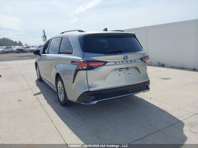 Продаж на аукціоні авто 2022 Toyota Sienna Le/xle/xse/limited/platinum, vin: 5TDGSKFC9NS053600, номер лоту: 12690047