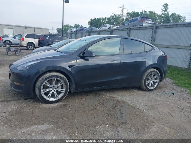 2024 Tesla Model Y Long Range/rwd მანქანა იყიდება აუქციონზე, vin: 7SAYGDEDXRF990111, აუქციონის ნომერი: 12690064