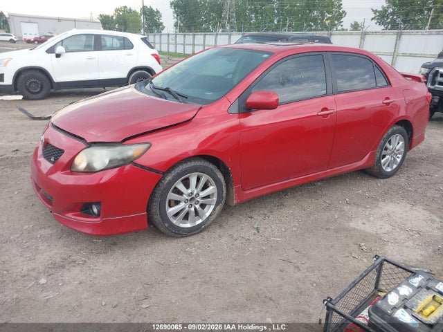 Aukcja sprzedaży 2010 Toyota Corolla S/le/xle, vin: 2T1BU4EE5AC466880, numer aukcji: 12690065