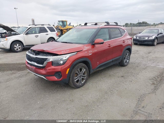 12690087 :رقم المزاد ، KNDEUCAA5M7134406 vin ، 2021 Kia Seltos مزاد بيع