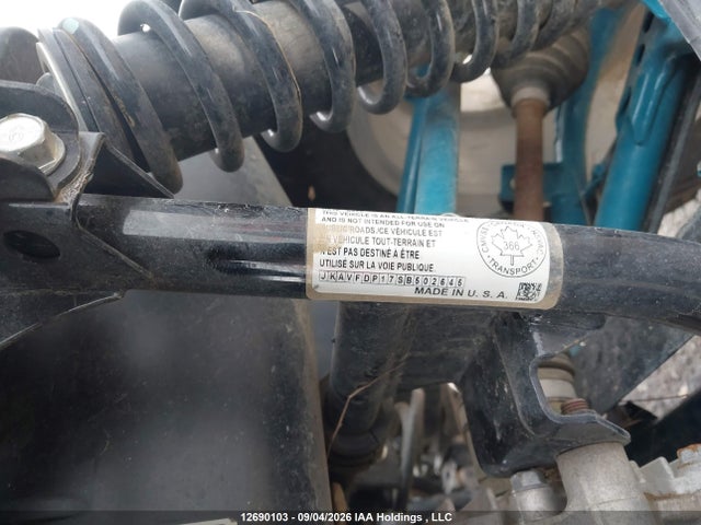 Aukcja sprzedaży 2025 Kawasaki Kvf750 P, vin: JKAVFDP17SB502645, numer aukcji: 12690103