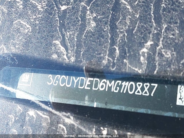 3GCUYDED6MG110887 Chevrolet Silverado 1500 Lt