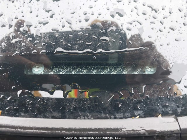 12690136 :رقم المزاد ، JH4KB16627C003039 vin ، 2007 Acura Rl مزاد بيع