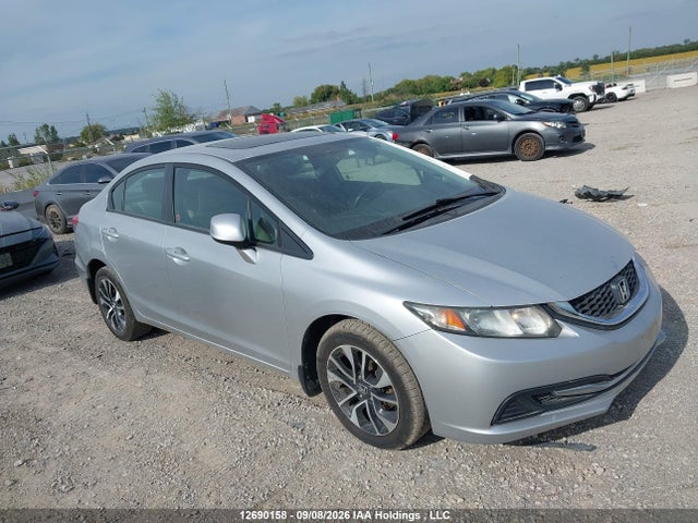 12690158 :رقم المزاد ، 2HGFB2F57DH100697 vin ، 2013 Honda Civic Ex 4dr مزاد بيع