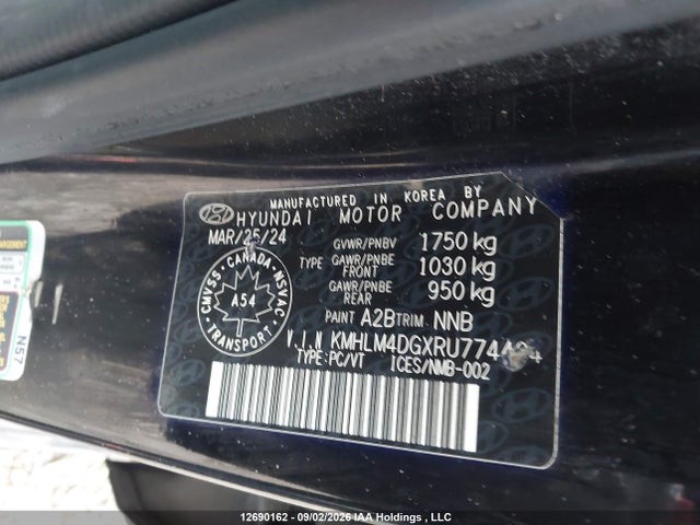 Продаж на аукціоні авто 2024 Hyundai Elantra Preferred W/tech Package, vin: KMHLM4DGXRU774404, номер лоту: 12690162
