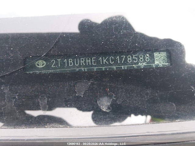Toyota COROLLA LE 2019 2T1BURHE1KC178588 Image 18