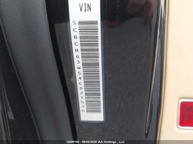 Aukcja sprzedaży 2004 Bentley Continental Gt Gt, vin: SCBCR63W54C021536, numer aukcji: 12690192