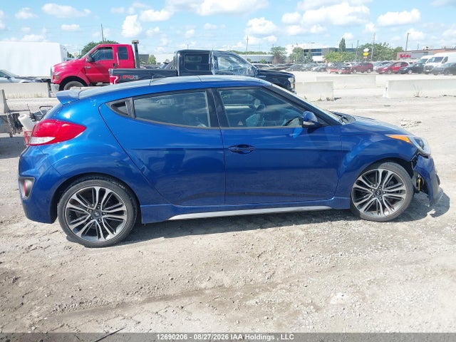 2016 Hyundai Veloster Turbo მანქანა იყიდება აუქციონზე, vin: KMHTC6AE0GU275836, აუქციონის ნომერი: 12690206