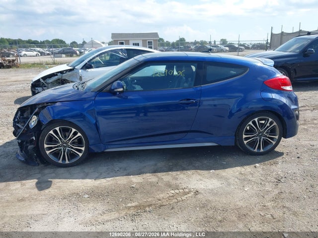 2016 Hyundai Veloster Turbo მანქანა იყიდება აუქციონზე, vin: KMHTC6AE0GU275836, აუქციონის ნომერი: 12690206