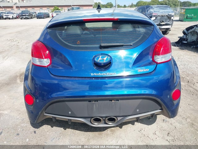 2016 Hyundai Veloster Turbo მანქანა იყიდება აუქციონზე, vin: KMHTC6AE0GU275836, აუქციონის ნომერი: 12690206