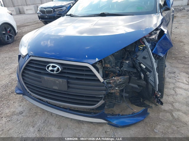 2016 Hyundai Veloster Turbo მანქანა იყიდება აუქციონზე, vin: KMHTC6AE0GU275836, აუქციონის ნომერი: 12690206