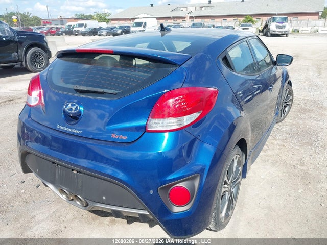 2016 Hyundai Veloster Turbo მანქანა იყიდება აუქციონზე, vin: KMHTC6AE0GU275836, აუქციონის ნომერი: 12690206