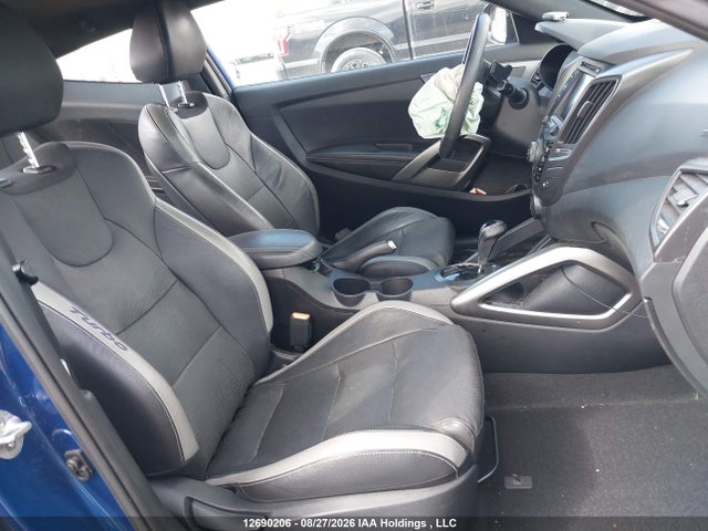 2016 Hyundai Veloster Turbo მანქანა იყიდება აუქციონზე, vin: KMHTC6AE0GU275836, აუქციონის ნომერი: 12690206