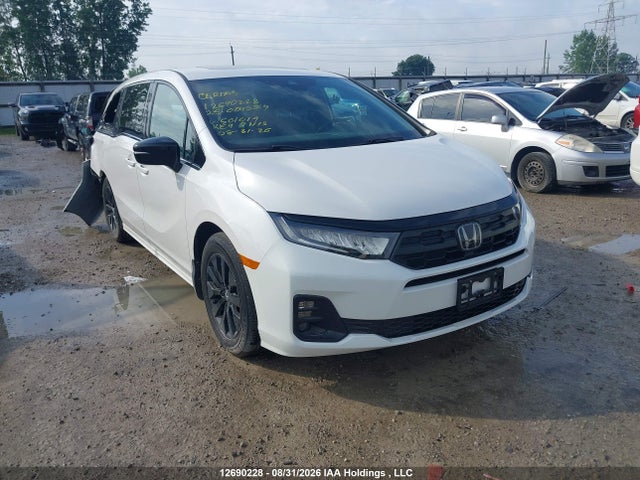 2025 Honda Odyssey Sport-l მანქანა იყიდება აუქციონზე, vin: 5FNRL6H75SB501019, აუქციონის ნომერი: 12690228