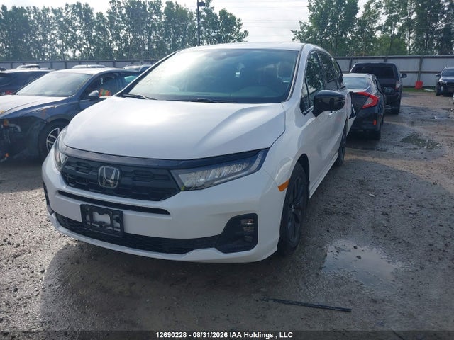 2025 Honda Odyssey Sport-l მანქანა იყიდება აუქციონზე, vin: 5FNRL6H75SB501019, აუქციონის ნომერი: 12690228