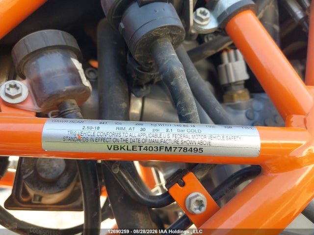 KTM 690 Enduro R 2015 VBKLET403FM778495 Image 11