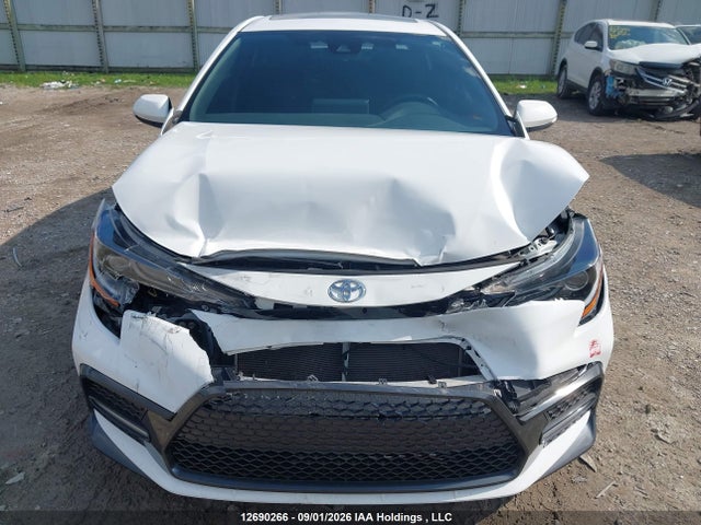 2022 Toyota Corolla Se მანქანა იყიდება აუქციონზე, vin: 5YFB4MBE8NP099547, აუქციონის ნომერი: 12690266