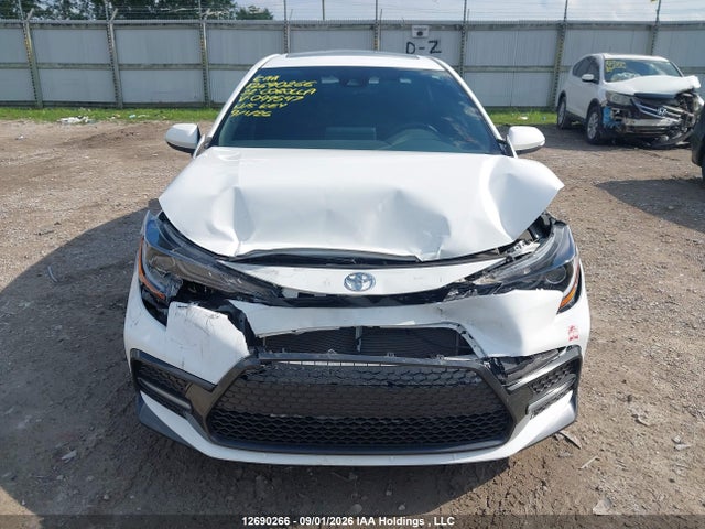 2022 Toyota Corolla Se მანქანა იყიდება აუქციონზე, vin: 5YFB4MBE8NP099547, აუქციონის ნომერი: 12690266