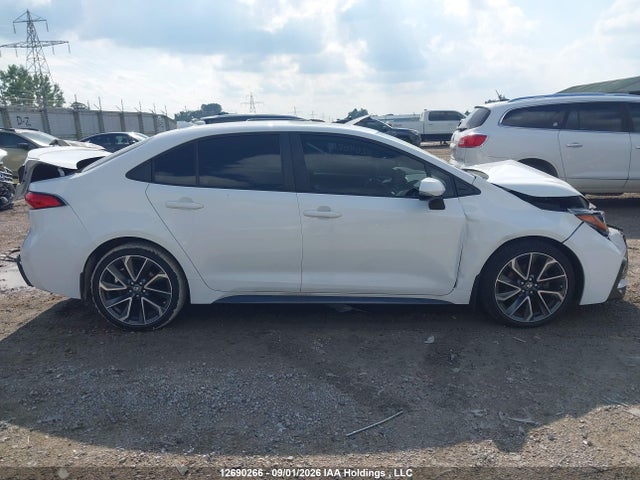 2022 Toyota Corolla Se მანქანა იყიდება აუქციონზე, vin: 5YFB4MBE8NP099547, აუქციონის ნომერი: 12690266