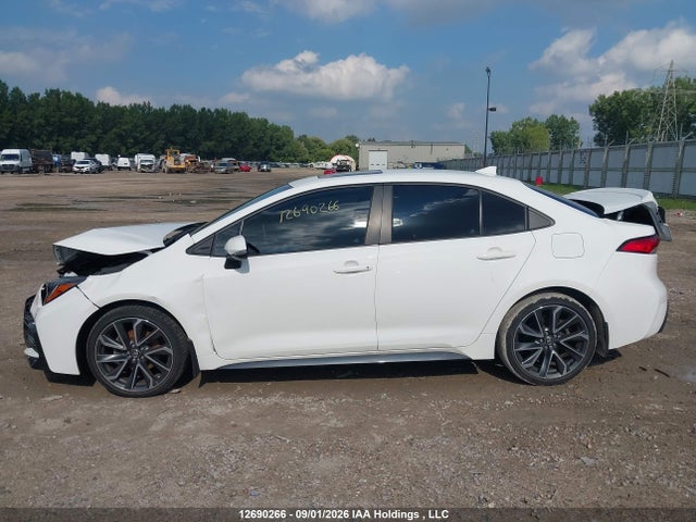 2022 Toyota Corolla Se მანქანა იყიდება აუქციონზე, vin: 5YFB4MBE8NP099547, აუქციონის ნომერი: 12690266
