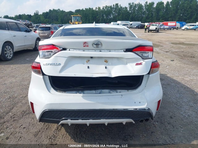 2022 Toyota Corolla Se მანქანა იყიდება აუქციონზე, vin: 5YFB4MBE8NP099547, აუქციონის ნომერი: 12690266