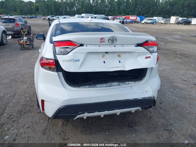 2022 Toyota Corolla Se მანქანა იყიდება აუქციონზე, vin: 5YFB4MBE8NP099547, აუქციონის ნომერი: 12690266