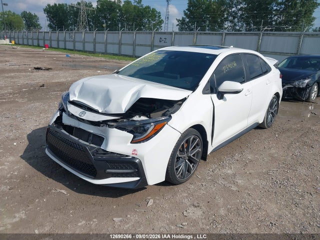 2022 Toyota Corolla Se მანქანა იყიდება აუქციონზე, vin: 5YFB4MBE8NP099547, აუქციონის ნომერი: 12690266