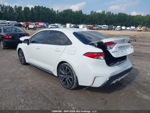 2022 Toyota Corolla Se მანქანა იყიდება აუქციონზე, vin: 5YFB4MBE8NP099547, აუქციონის ნომერი: 12690266