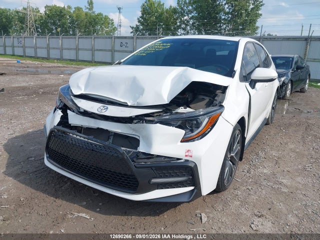 2022 Toyota Corolla Se მანქანა იყიდება აუქციონზე, vin: 5YFB4MBE8NP099547, აუქციონის ნომერი: 12690266