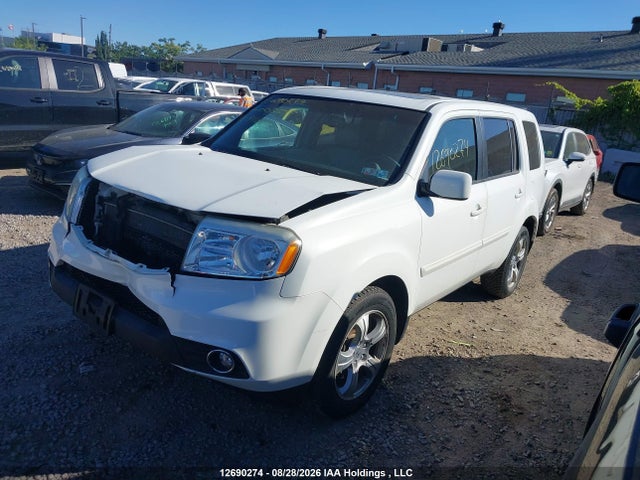 12690274 :رقم المزاد ، 5FNYF4H52CB008597 vin ، 2012 Honda Pilot Ex-l مزاد بيع