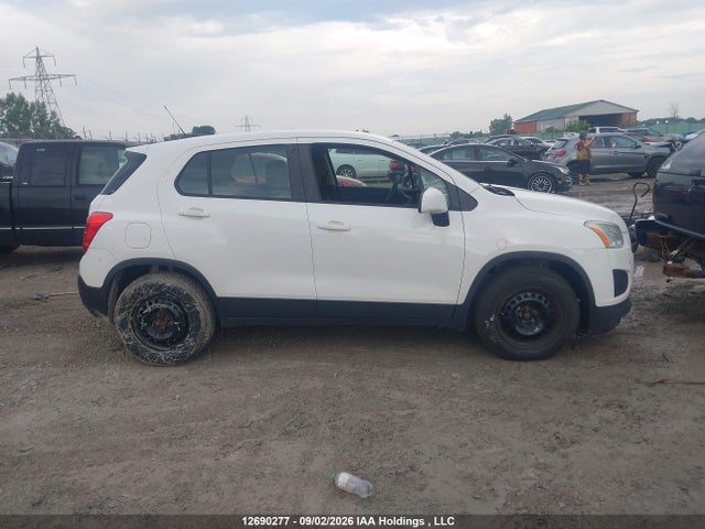 Aukcja sprzedaży 2015 Chevrolet Trax Ls, vin: 3GNCJKSB3FL255698, numer aukcji: 12690277