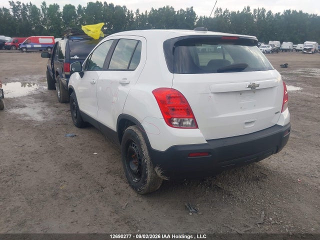 Aukcja sprzedaży 2015 Chevrolet Trax Ls, vin: 3GNCJKSB3FL255698, numer aukcji: 12690277