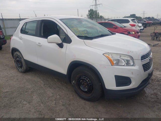 Aukcja sprzedaży 2015 Chevrolet Trax Ls, vin: 3GNCJKSB3FL255698, numer aukcji: 12690277