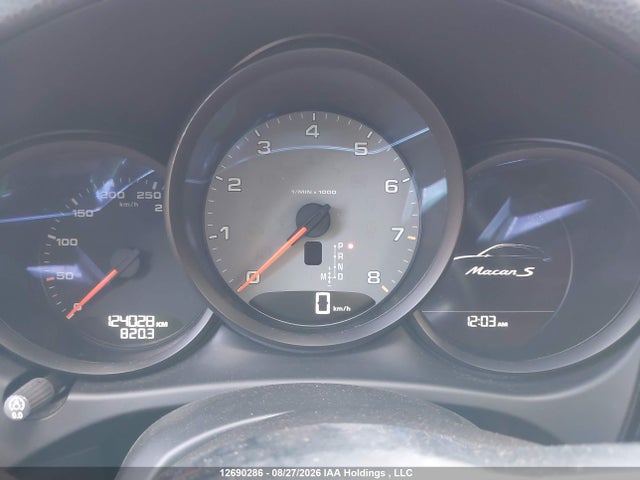 Продажа на аукционе авто 2016 Porsche Macan S, vin: WP1AB2A54GLB45084, номер лота: 12690286
