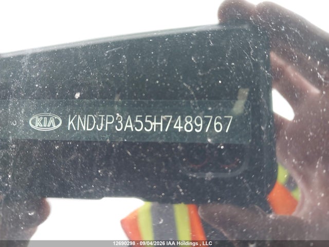 12690298 :رقم المزاد ، KNDJP3A55H7489767 vin ، 2017 Kia Soul Ex/ex Premium/ex Tech/ex+ مزاد بيع