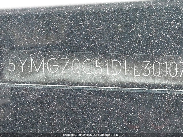 12690303 :رقم المزاد ، 5YMGZ0C51DLL30107 vin ، 2013 Bmw X6 M مزاد بيع