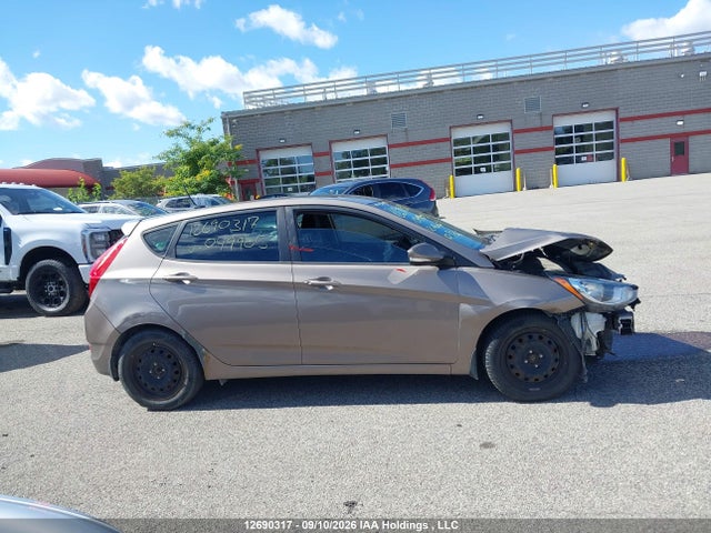 2012 Hyundai Accent Gls/gs/se მანქანა იყიდება აუქციონზე, vin: KMHCU5AE1CU049905, აუქციონის ნომერი: 12690317